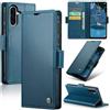 Rerzoiro Cover per Samsung Galaxy A56 5G Custodia Portafoglio [Blocco RFID] Premium Pelle PU Wallet Case Flip Libro con Porta Carte Slot Supporto Flip Case per Samsung Galaxy A56 5G, Blu