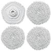 lcyen 4 pezzi mocio di ricambio per Xiaomi Dreame W10 W10 Pro, tampone tergicristallo per Dreame, accessorio per robot tergicristallo Dreame W10/W10 Pro, alta acqua, assorbimento dello sporco, pavimenti per