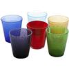 Kaleidos - Set 6 bicchieri Tumbler in vetro soffiato a bocca SURF MULTICOLOR