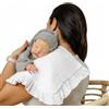 Thermikoa Mussole Neonato per Navicella e Passeggino - Pack 2 Panni 38x28 cm - Mussola Cotone Triplo Strato e Spugna Assorbente Panno Rigurgito da Spalla, Protezione Materassino Culla