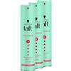 TAFT Schwarzkopf - Spray per capelli in taffettà, volume (3 x 250 ml), grado di tenuta 5, spray per capelli fini e diradanti, spray volumizzante, formula vegana *