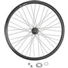cyclingcolors 1x Ruota Posteriore Completa Bicicletta Cerchione Raggi Mozzo Bici Fixie Bike Misura 700 (17-622) TubeType Fixed Gear 16T Flip Flop Alluminio Nero