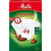Melitta '400 X in microfibra/Filtro da caffè Melitta Original 1 X 4 (Misura 4) (Bianco/3 Aroma Zone di filtro)
