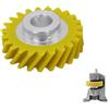 TUKEVA Worm Gear ricambio per robot da cucina per Kitchenaid Ricambio vite senza fine per W10112253 Worm Gear Ingranaggio per KitchenAid robot da cucina Accessori per la cucina Giallo