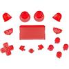 Perfect Part Kit di ricambio completo per controller Sony Playstation 4 PS4 (rosso trasparente)