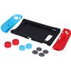 Perfect Part 11 in 1 cover in silicone con cappucci per console Nintendo interruttore NS NX joy-con controller