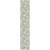Ambiance Sticker Carta da parati in tessuto non tessuto pre-incollato Rotolo Wallpaper ornamenti chic verde adesivo decorativo - 1 rotolo di altezza 300 x larghezza 60 cm