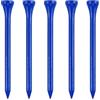 Zivisk Tee Golf Legno 83mm, 100 Pezzida Tee da Golf in bambù (Blu)