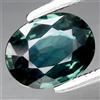 Thaigesstore Pietra preziosa zaffiro blu-verde non riscaldata ovale 1,28 ct 7,5 x 5,8 mm V...