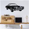Wallity Hanah Home Elegante accessorio decorativo da parete in metallo, 60 x 27 cm, 100% metallo, spessore 1,5 mm, leggero e moderno design per la decorazione della casa