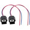 OTOTEC - Kit di riparazione per alternatore con connettore a 2 pin, in plastica ABS, compatibile con Bosch, PL17-WL2, cavo da 15 cm, confezione da 2