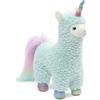 Gund 6052119 Cotton Candy Llamacorn peluche, multicolore