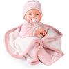 Antonio Juan Muñecas Antonio Juan - Bimba lacrimite con coperta invernale