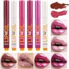 mivceklw Click Design Lip Gloss Lip Gloss Solido Idratante, Set Di 6 Lucidi Labbra, Cosmetici Pratici Per Ragazze, Peso Di 12 Grammi Per Donne E Ragazze, 6 Colori