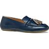 Geox D Palmaria B, Mocassino Donna, Navy/Lt Gold, 35 EU