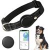 JIARUI SmartTag Collare per Cani, Mini Tracker Senza abbonamento per Cani, (Solo iOS) con GPS Catarifrangente, Impermeabile, per Cani, Tracking Location di Animali Domestici, Lavora con Apple Find My