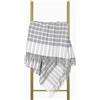 NOSTRA SINCE 1991 Nostra Andora Merino Wool & Cashmere Blanket 140 x 200 cm - Plaid Morbido, Traspirante e Leggero Elegante per Divano, Letto e Uso Esterno, Design Termoregolante con Frange - Prodotto in Europa