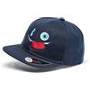 minifan Cappellino per bambini: cappello da baseball, per bambini, sportivo, per ragazzi, blu navy, Taglia unica