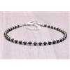 Bundela Gems Bracciali A++ Delicati Pirite Sfaccettati Rondelle Gemstone Silver Filled Bea...