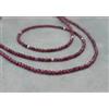 Bundela Gems Delicato granato sfaccettato rotondo pietre preziose perline proprietà di mes...