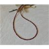 Mystery Of Gems Collana fatta a mano con perle di pietre preziose rotonde sfaccettate granato...