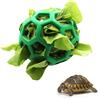 Tirifer Together-life - Pallina per tartaruga, mangiatoia per fieno, da appendere, per frutta, verdura, foraggiatore, per piccoli animali, tartarughe, colore verde