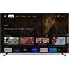 Thomson Smart TV 65 Pollici 4K Ultra HD Display LED Sistema Google TV G63 Series Wi-Fi Classe F colore Nero - 65UG4S14