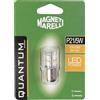 Quantum Energy Magneti Marelli P21/5W lampadina singola auto LED SMD 12V/5W attacco BAY15d
