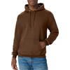 Hanes EcoSmart Hoodie, Midweight Fleece, Pullover Hooded Sweatshirt for Men Felpa con Cappuccio, Opaco, Arancione Sicurezza, L Uomo