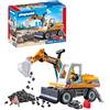 PLAYMOBIL | Action Heroes | Grande Escavatore | Giocattolo da Costruzione per Bambini | Set Escavatore | Giocattolo per Bambini dai 4 Anni | 71749