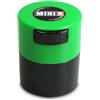 TIGHTPAC MINIVAC Minivac, Contenitore sottovuoto ermetico, Multiuso, per Alimenti, capienza: 10-30 g, plastica, Green cap Black Body, .12-Liter/4-Fluid Ounce