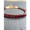 Bundella Gems A+++++ Collane da donna fatte a mano con perle di pietre preziose rotonde sfa...