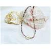 Bundela Gems Collane girocollo A++ perle e multi tormalina sfaccettate pietre preziose rot...