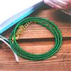 Pacchetto A++ Nature Green Onice Sfaccettato Rotondo Pietra Preziosa Perline Fatte a Ma...