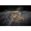 Mystery Of Gems Collana fatta a mano 18" con perline e pietre preziose rondelle sfaccettate i...