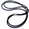 Bundela Gems Delicato 2-3 mm nero tormalina sfaccettato rotondo pietre preziose perline...