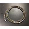 Bundela Gems Collane da donna A++ Flashy Labradorite sfaccettate rotonde con perline 3-4 m...