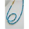 Pacchetto AAA ++ Delicato Neon Apatite Sfaccettato Rotondo Gemma Pietra Oro Campo Perli...