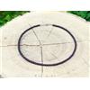 Bundela Gems A++ Nature Nero Granato Liscio Rotondo Pietra Preziosa Perline Fatte a Mano C...