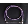 Bundela Gems Collane piene d'argento con perline e pietre preziose rondelle sfaccettate am...