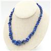 Bundela Gems Collana girocollo curativa 18" con perline e pietre preziose a forma di patat...