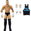Mattel WWE Top Picks Elite Action Figure & Accessories Set, CM Punk 6 da collezione con mani intercambiabili, anello ingranaggio e 25 punti di articolazione