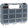 Stalwart Custodia portatile con serrature di sicurezza e 14 piccoli scomparti per hardware, viti, bulloni, dadi, chiodi, perline, gioielli e altro ancora