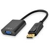 OcioDual Adattatore Display Port, Display port VGA, Cavo Displayport, Cavo Displayport VGA, DP Uscita SVGA, Convertitore Video Full HD 1080p per Monitor PC, Proiettore, Televisione, HDTV