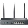 Tp-Link Omada router wireless Gigabit Ethernet Dual-band (2.4 GHz/5 GHz) Nero - ER706W