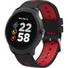 Canyon Canyon CNS-SW81BR smartwatch e orologio sportivo 3,3 cm [1.3] IPS 44 mm Digitale 240 x 240 Pixel Touch screen Nero, Rosso (Canyon Oregano Smart Watch Black Red) CNS-SW81BR