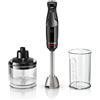 Bosch Bosch Serie 4 MSM4B620 Frullatore a immersione ErgoMaster 1000 W Nero, antracite (Bosch MSM 4B620 Stick Mixer) MSM4B620