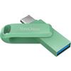 SanDisk SanDisk Ultra Dual Drive Go unitÃ flash USB 1 TB USB tipo-C 3.2 Gen 1 [3.1 Gen 1] Verde (SANDISK ULTRA DUAL DRIVE GO USB - TYPE-C 1TB ABSINTHE GREEN GLOBAL) SDDDC3-1T00-G46AG
