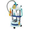 Ecoiffier Giocattoli Ecoiffier 2772 - Carrello aspirapolvere, set di imitazioni per bambini, a partire dai 18 mesi, prodotto in Francia