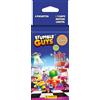 Panini STUMBLE GUYS TRADING CARDS 2 Blister 4 tasche + 1 biglietto edizione limitata, 005222KBF4
